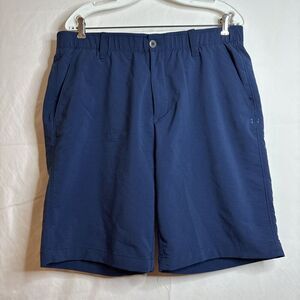 Under Armour Men's Match Play Performance Stretch Golf Shorts Size 36 Navy Blue